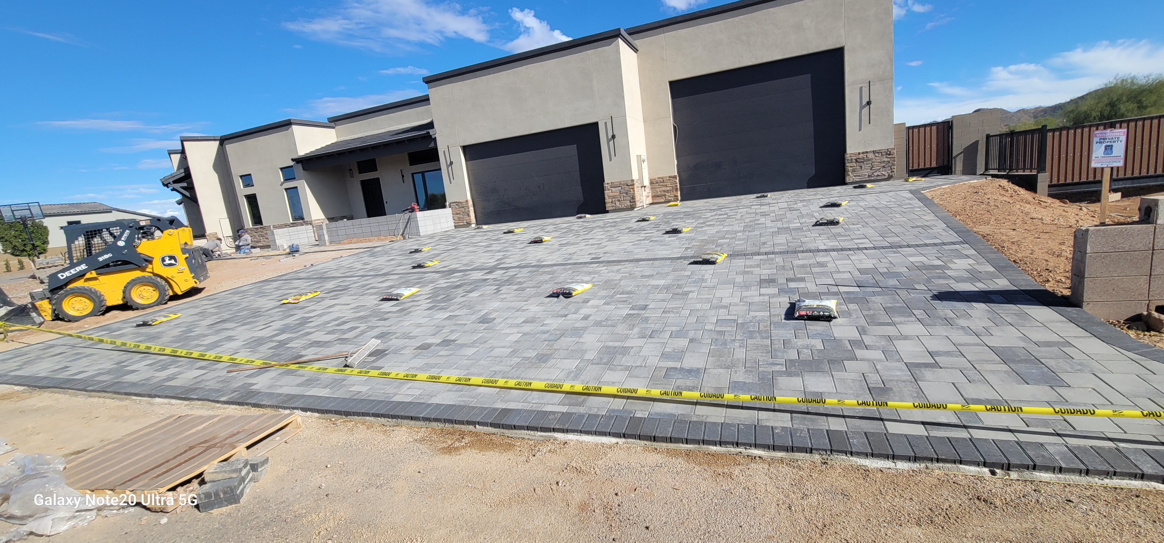 Modern Driveway Installation